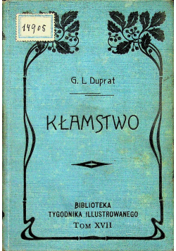 Kłamstwo Tom XVII 1905r