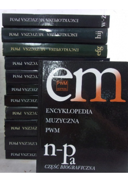 Encyklopedia muzyczna PWM Tom 1 do 12