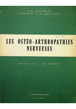 Les osteo  arthropathies nervouses