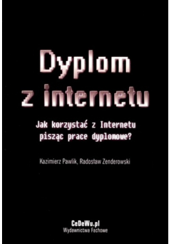 Dyplom z internetu