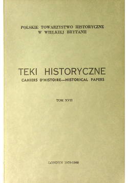 Teki historyczne tom XVII