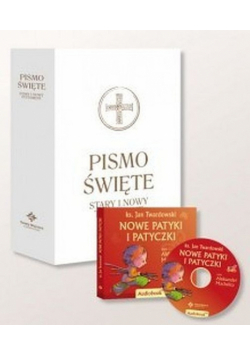 Pismo Święte A4 białe + audiobook