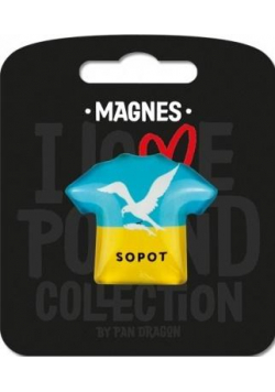Magnes I love Poland Sopot ILP-MAG-B-SOP-04