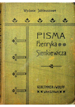 Pisma Henryka Sienkiewicza Tom III Potop