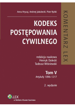Kodeks postępowania cywilnego Komentaz