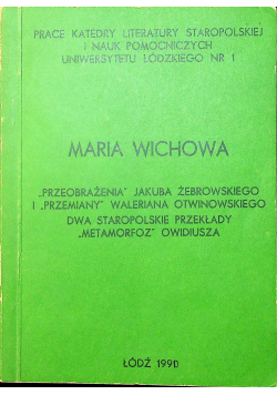 Przeobrażenia Jakuba Żebrowskiego