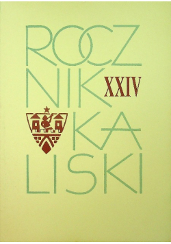 Rocznik Kaliski Nr 24 / 92