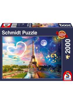 Puzzle PQ 2000 Dzień i noc Paryż G3