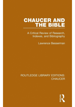 Chaucer and the Bible