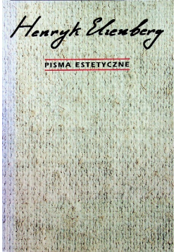 Pisma estetyczne