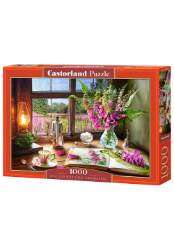 Puzzle 1000 Still Life with Violet Snapdragons