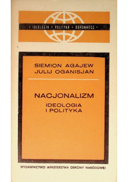 Nacjonalizm ideologia i polityka