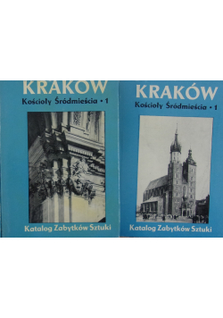 Kraków Kościoły Śródmieścia 1 Ilustracje i tekst