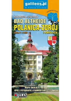 Plan miasta - Polanica Zdrój i okolice 1:8 000