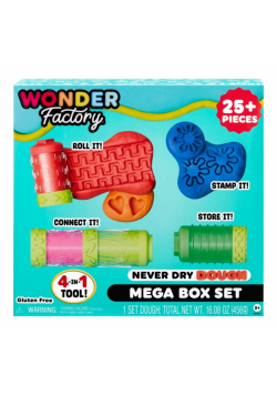 Wonder Factory Never Dry Dough Mega Box