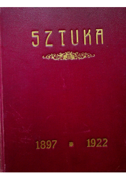 Sztuka 1897 - 1922 1922 r.