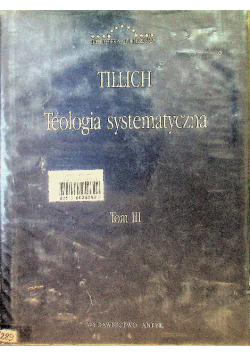 Teologia systematyczna Tom 3