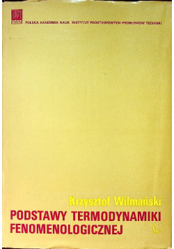 Podstawy termodynamiki fenomenologicznej