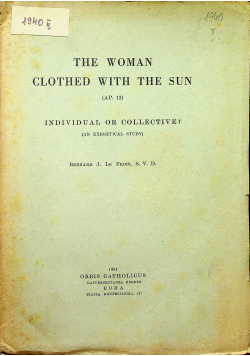 The Woman clothed with the Sun