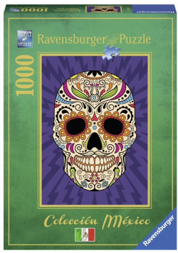 Puzzle 1000 Meksykańska czaszka
