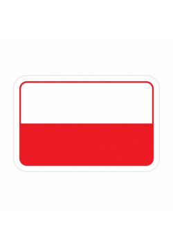 Magnes flaga Polski