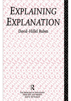 Explaining Explanation