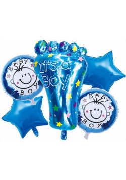 Zestaw balonów Boy 6el