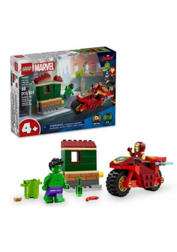 LEGO(R) SUPER HEROES 76287 (4szt) Iron Man i Hulk