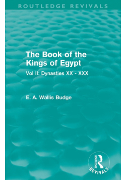 The Book of the Kings of Egypt (Routledge Revivals)