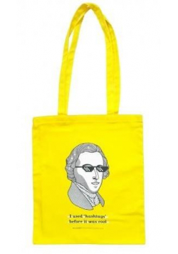 Torba żółta Chopin w.ang.