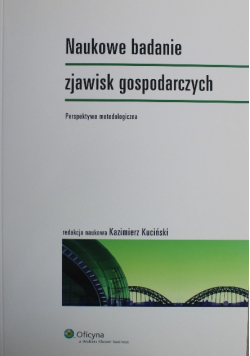 Naukowe badanie zjawisk gospodarczych