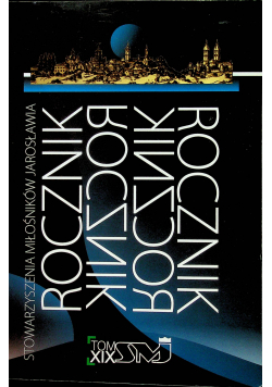 Rocznik tom XIX
