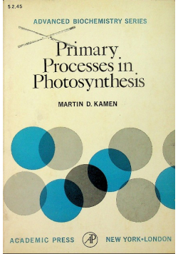 Primary Processes in Photosynthesis