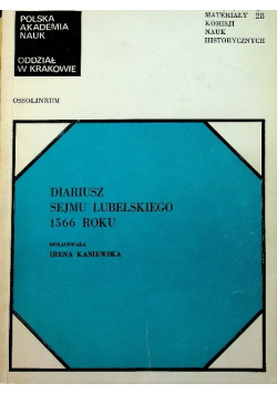 Diariusz Sejmu Lubelskiego 1566 roku