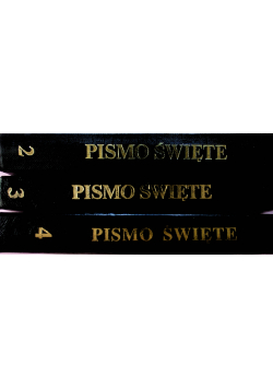 Pismo święte 3 tomy