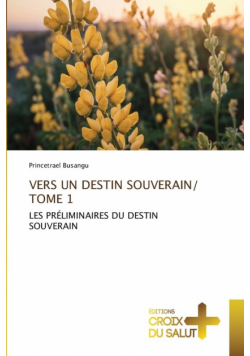 Vers Un Destin Souverain/ Tome 1