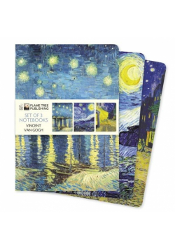 Zestaw 3 notatników A5 Vincent van Gogh