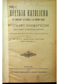 Religja katolicka 1923 r.