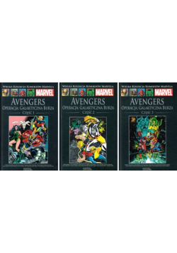 Avengers operacja galaktyczna burza Tom 1 do 3
