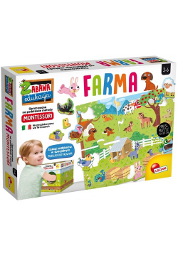 Zabawa i edukacja Montessori Maxi Moja farma