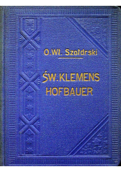 Św Klemens Hofbauer 1927