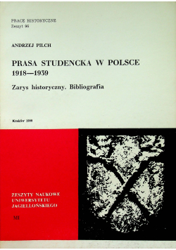 Prasa studencka w Polsce 1918 1939