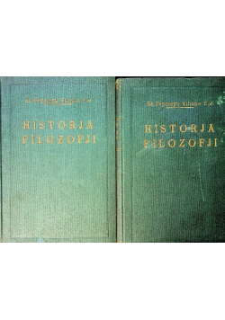 Historja filozofji Tom  1 i 2 1930 r.