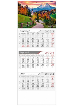 Kalendarz 2024 Trójdzielny Kościółek