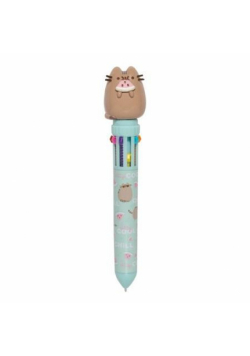 Pusheen Długopis wielokolorowy z figurką 3D