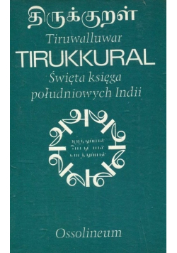Tirukkural Święta księga południowych Indii