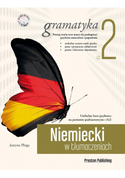 Niemiecki w tłumaczeniach  Gramatyka 2 plus  CD