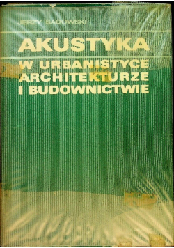 Akustyka w urbanistyce architekturze i budownictwie