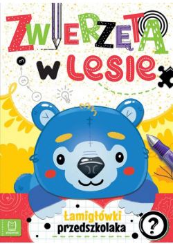 Zwierzęta w lesie Łamigłówki przedszkolaka