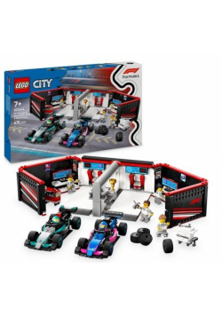 LEGO(R) CITY 60444 (3szt) Garaż i bolidy Mercedes-AM